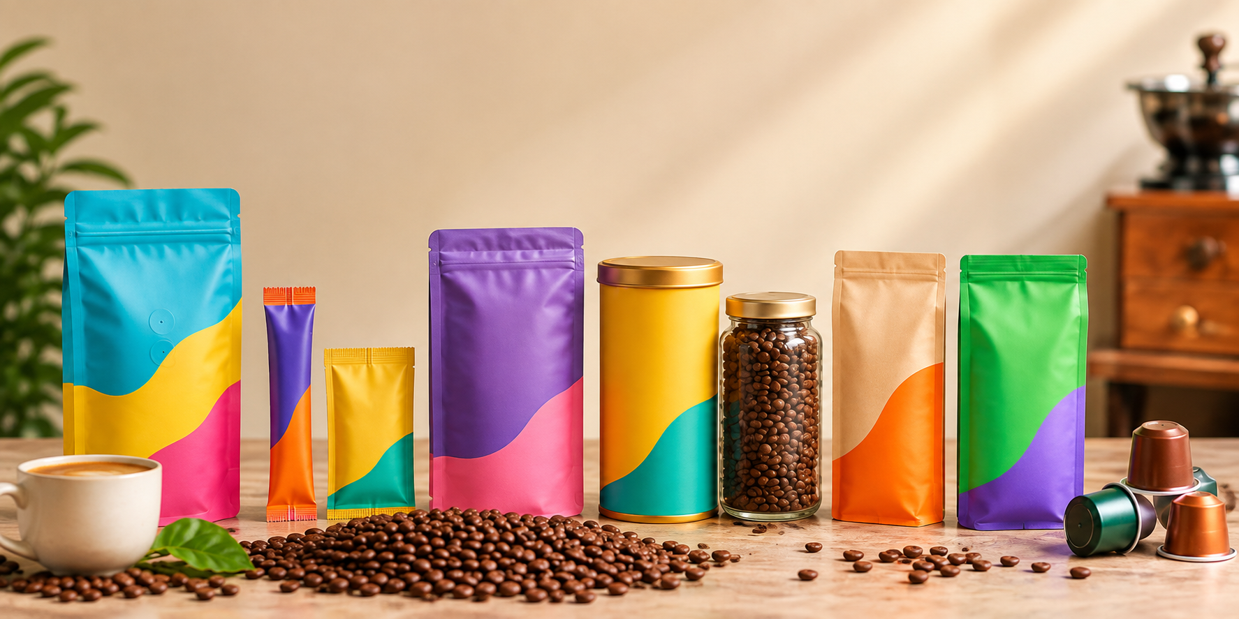 The Complete Guide to Coffee Bag Types: Stand-Up, Flat Bottom, Side Gusset, and More
