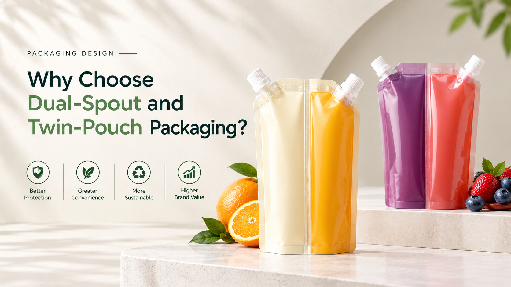 Dual-Spout & Twin-Pouch Packaging: Double the Convenience, Double the Possibilities