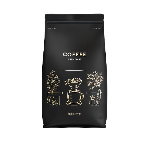 Flat Bottom Pouch-coffee