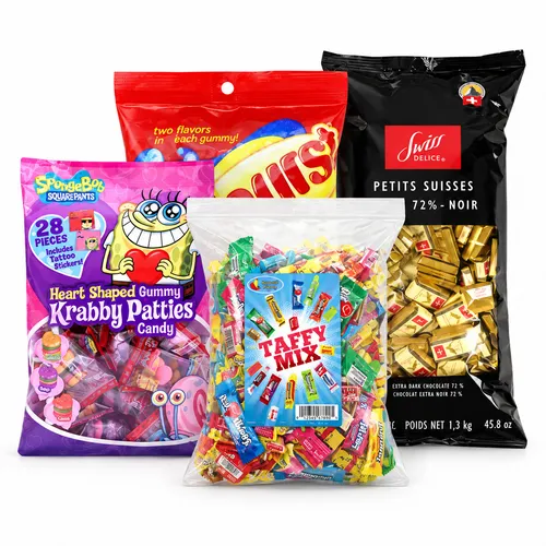 Custom Candy Packaging Bags & Pouches Wholesale