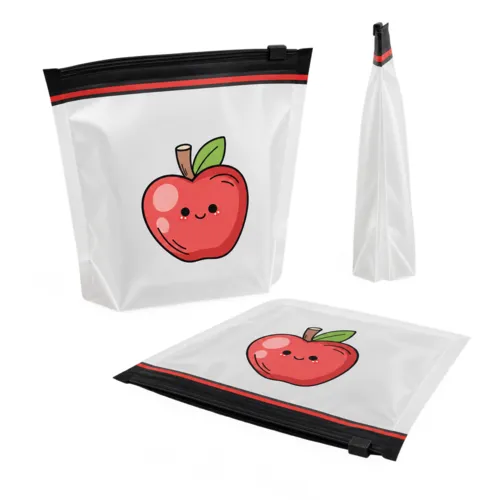 Custom Candy Stand Up Pouch with Slider Zipper