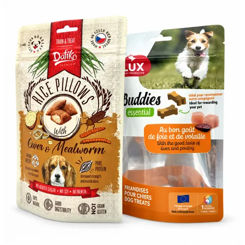 Custom Dog Treat Stand-Up Pouches with Window