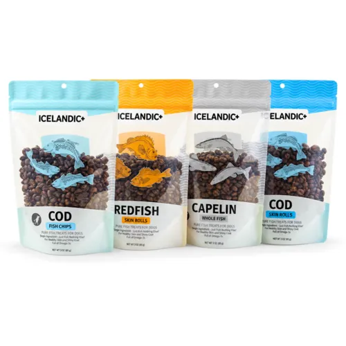 Custom Freeze-Dried Pet Treat Stand-Up Pouches