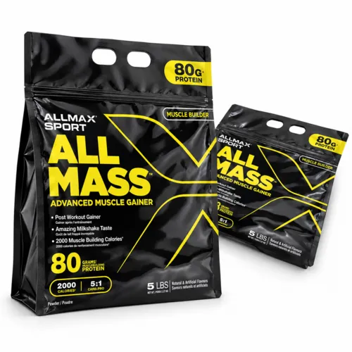 Custom Large-Capacity Flat Bottom Pouch for Protein Powder