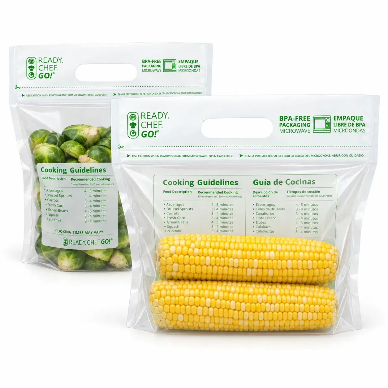 Custom Microwaveable Produce Bags for Fresh Vegetables