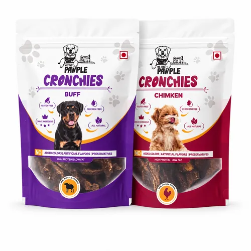 Custom Premium Dog Treat Stand-Up Pouches with Window
