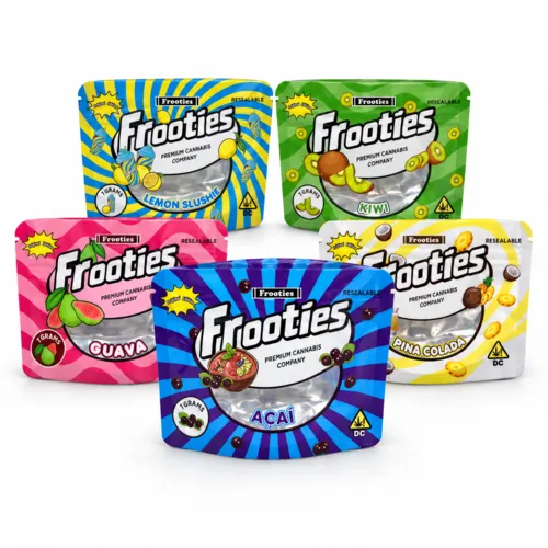 Custom Stand-Up Pouches for Gummy Candy