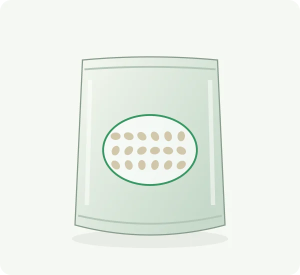 Oval Window on a flexible pouch