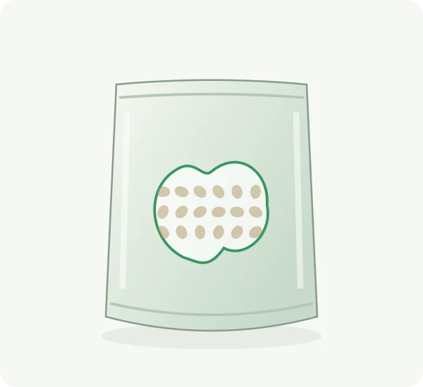 Custom-Shaped Window on a flexible pouch